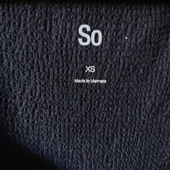 *NWOT* SO Junior's XS Flutter Sleeve Black Babydoll Mini Dress - Picture 11 of 13